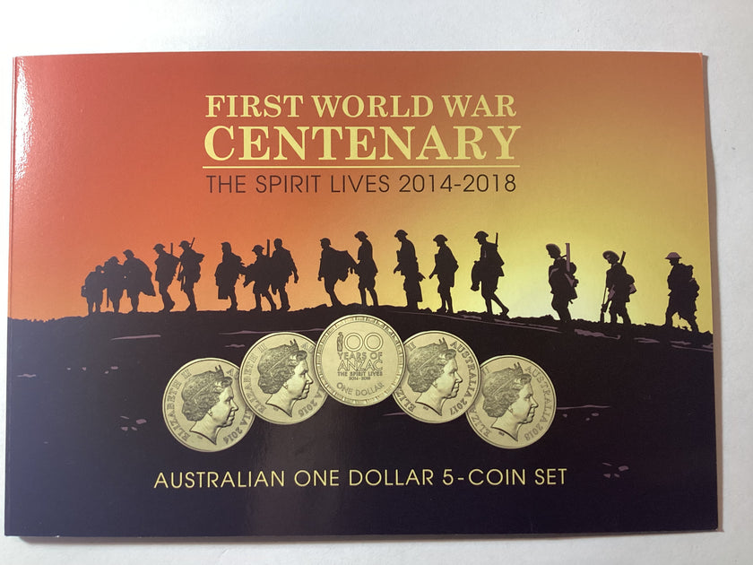 2014 first world war centenary 2 coin