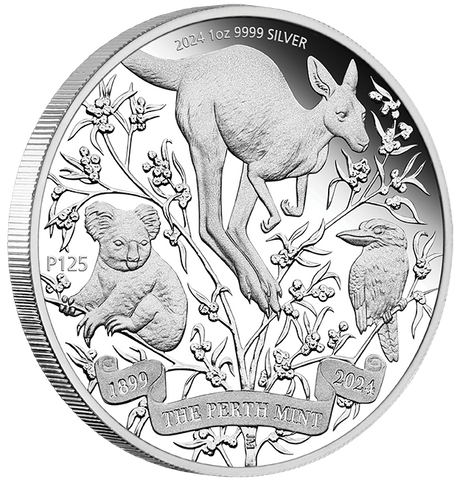 The Perth Mint's 125th Anniversary 2024 1oz Silver Typeset Collection