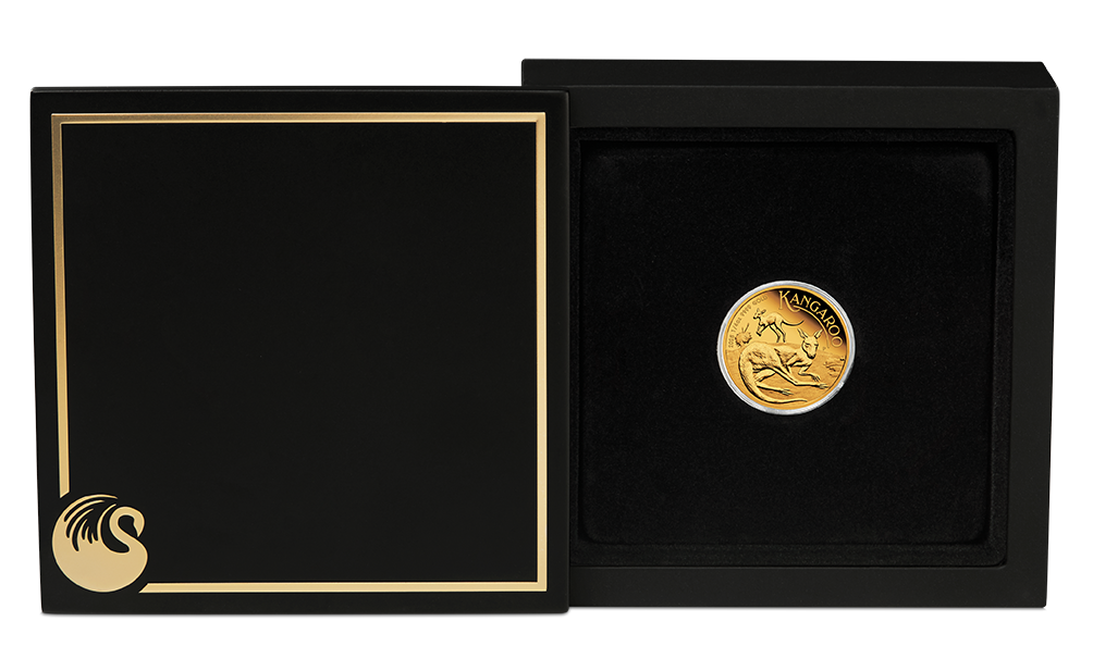 2025 $25 1/4oz Gold Proof Coin. Australian Kangaroo.