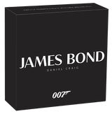 James Bond Daniel Craig 2024 1oz Silver Proof Coloured Coin