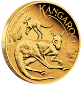 2025 $15 1/10oz Gold Proof Coin. Australian Kangaroo.