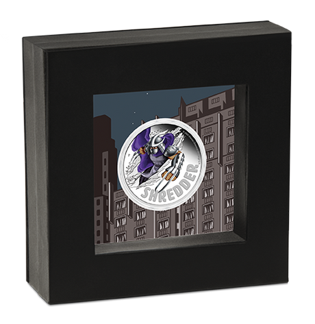 Teenage Mutant Ninja Turtles - Shredder 2024 1oz Silver Coloured Proof Coin