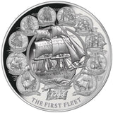 2018 The First Fleet 2oz Silver Proof Coin – Niue