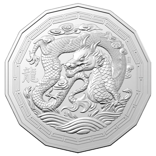 2024 Year of the Dragon 50c Limited-Edition Impressions PNC