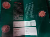 2001 State Series Uncirculated Three Coin Set. Tasmania