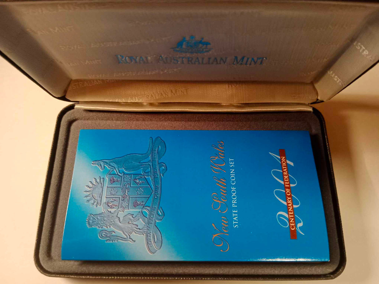 2001 State Series. 3 Coin Proof Set. New South Wales