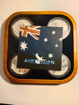 2005 Australian Peacekeepers 5 2oz coin set.