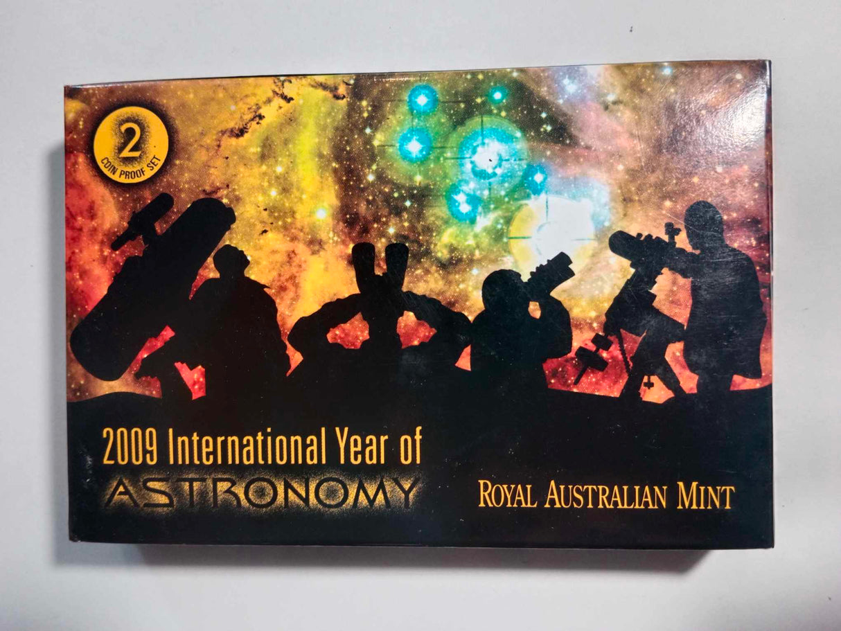 2009 International Year of Astronomy 2 Coin Proof Set.