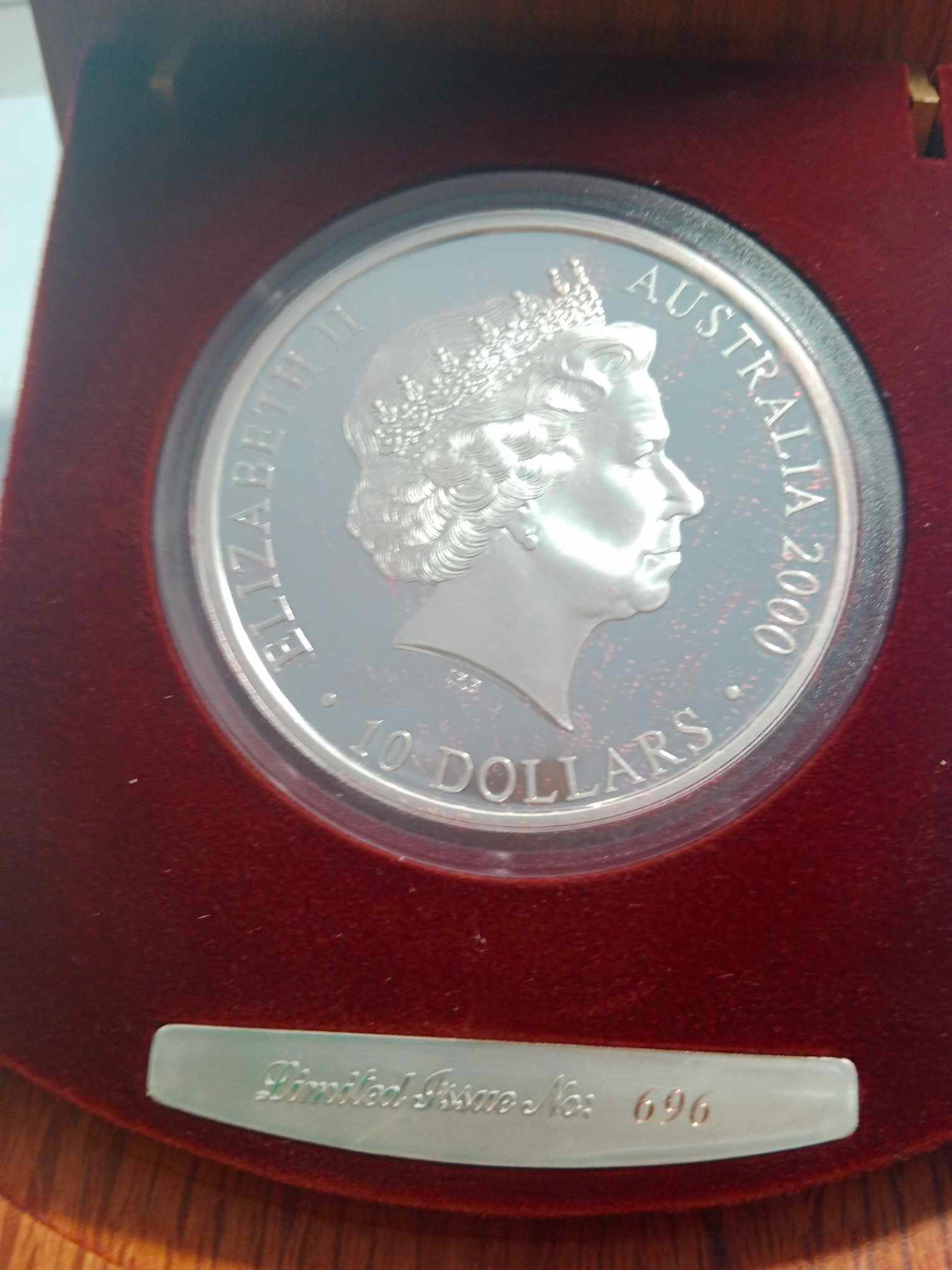 2000 $10 Sydney Paralympic Games 10oz Silver Proof Coin.