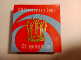 2002 $50 Manchester Commonwealth Games Trimetallic Coin.