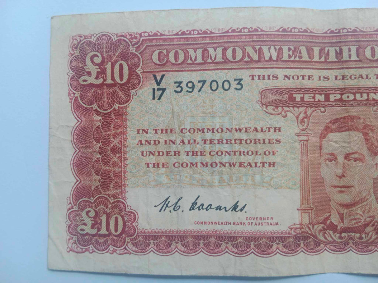 1949 R60 Coombs/Watts 10 Pound. Fine