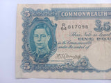 1941 R46 Armitage/McFarlane 5 Pound. good Fine. Note.