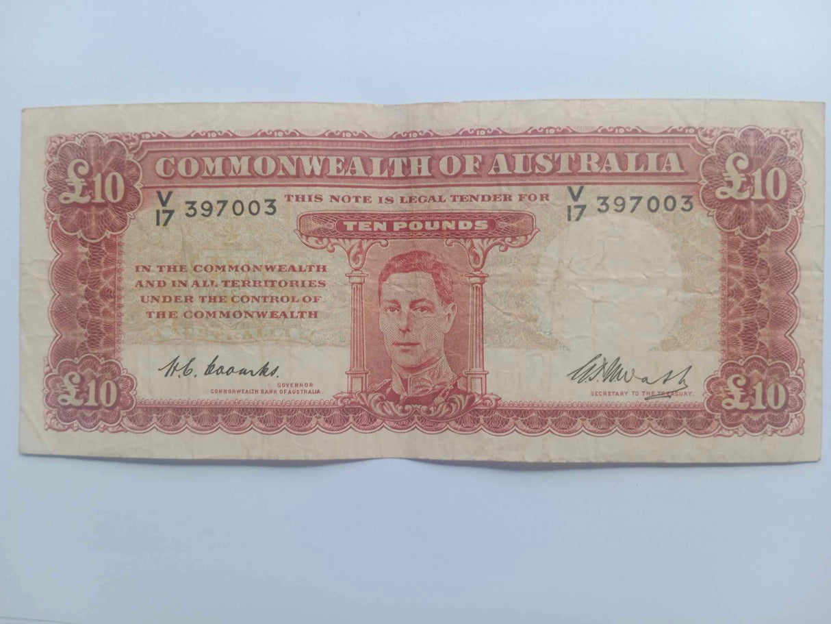 1949 R60 Coombs/Watts 10 Pound. Fine