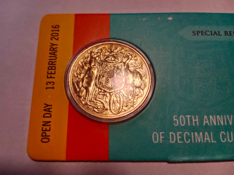 2016 50th Anniversary of Decimal Currency. Special Release Open Day.