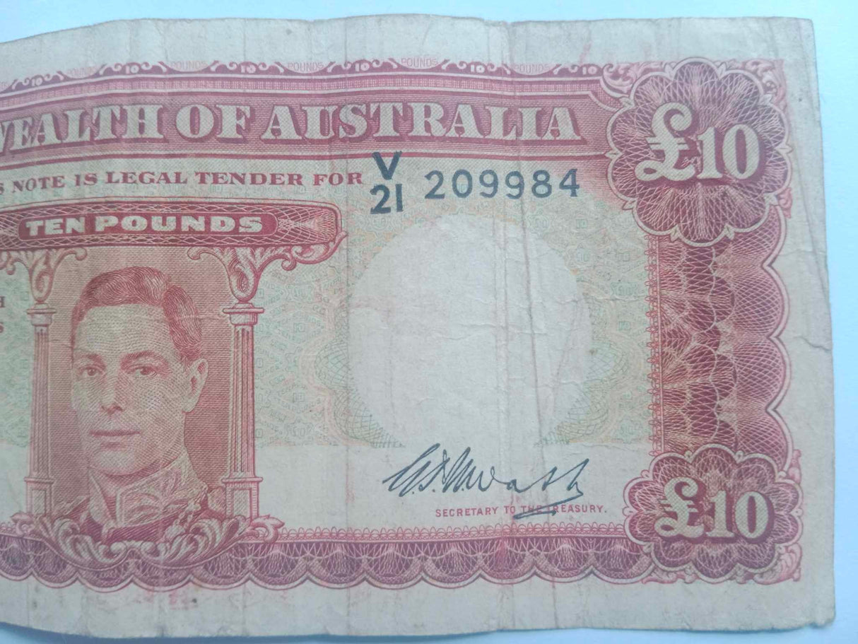 1949 R60 Coobs/Watts 10 Pound. Almost Fine.