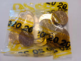 2016 $1 Changeover Security Bag 20 Uncirculated Coins.