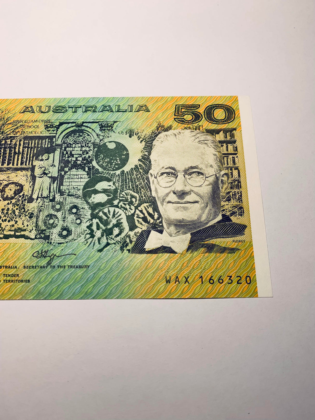 1990 $50 Banknote. Fraser/Higgins. Extremely Fine. R512