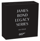 2024 James Bond Legacy Series. 1oz Silver Proof Coloured Coin. 4th Issue