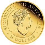 2019 Australia $25 Sovereign - Inlaid Number 200