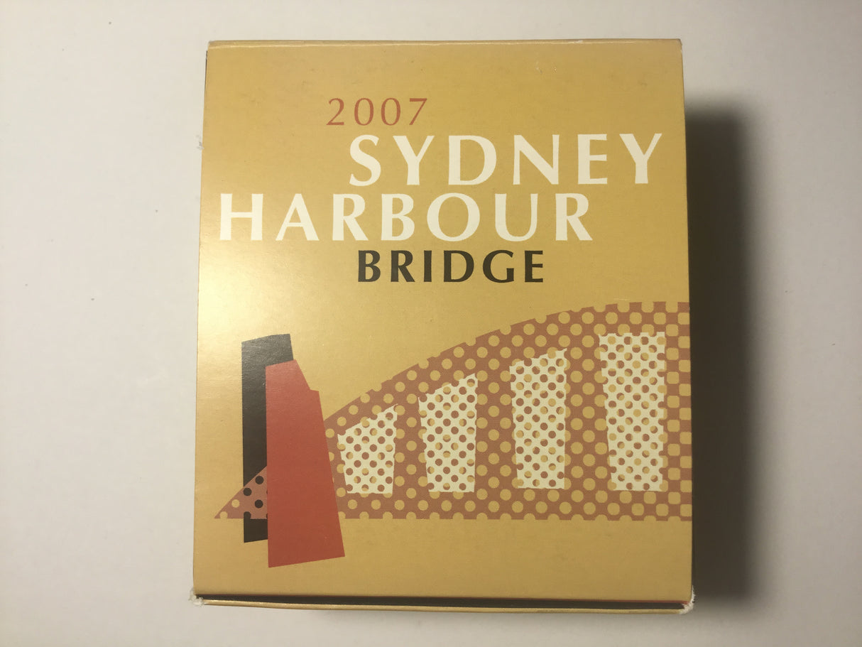 2007 $1 1oz Silver Proof Coin. Sydney Harbour Bridge 75th Anniversary.