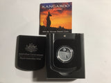 2014 $1 Kangaroo At Sunset Silver Proof Coin.