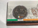2014 50c Australia At War Boer War 1899-1902 Coloured Carded Coin.