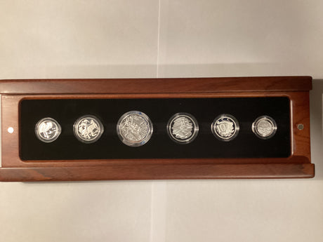 2010 Australian Fine Silver Proof Set.