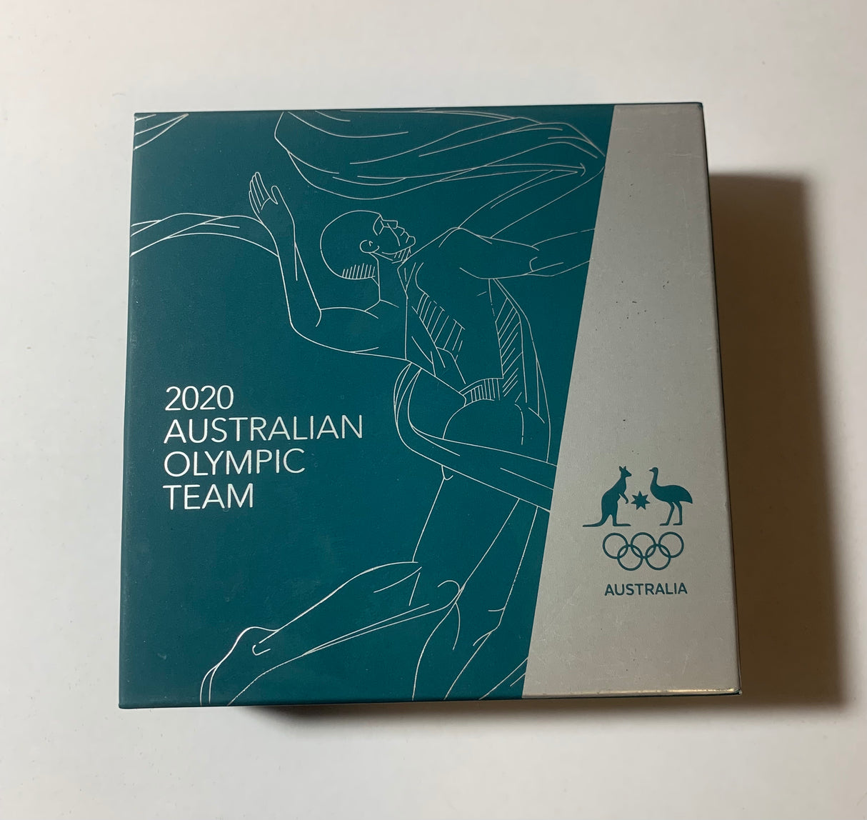 2020 $5 1oz Silver Proof Coin. Australian Olympic Team.