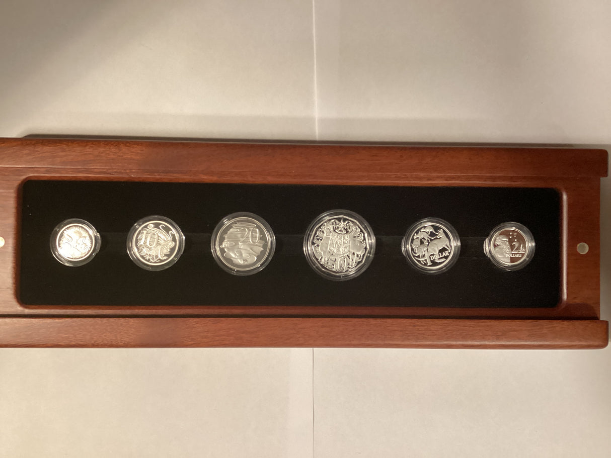 2015 Australian Fine Silver Proof Set.