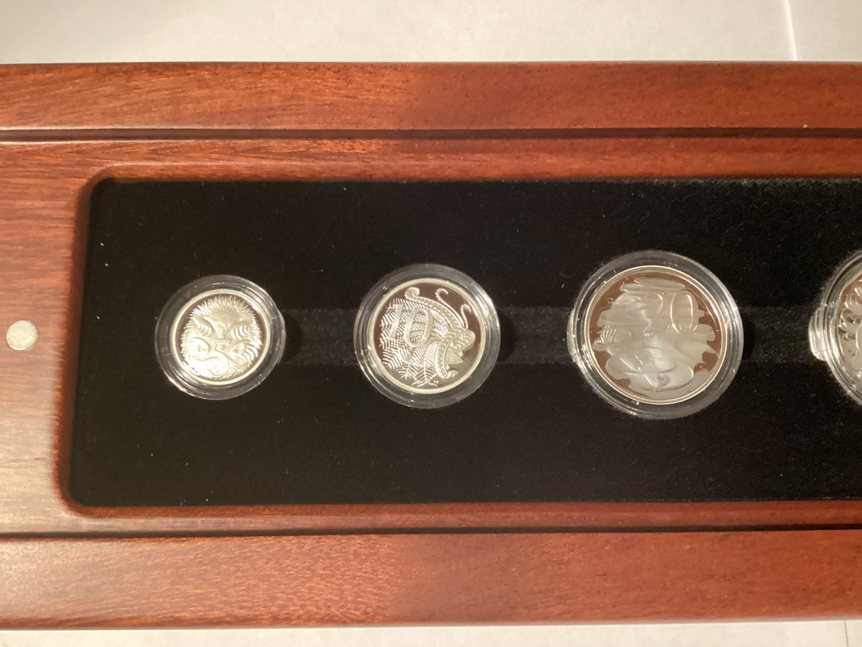 2015 Australian Fine Silver Proof Set.