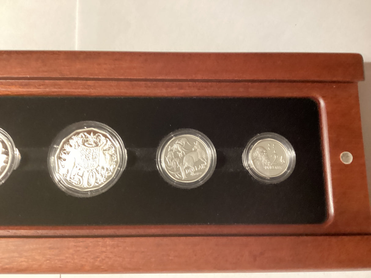 2015 Australian Fine Silver Proof Set.