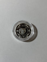 2010 $1 Silver Proof Coin. Year of the Tiger. Lunar Series.