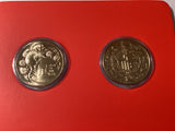 2020 Two Coin $1 Set. Lunar Series. Year of the Rat.