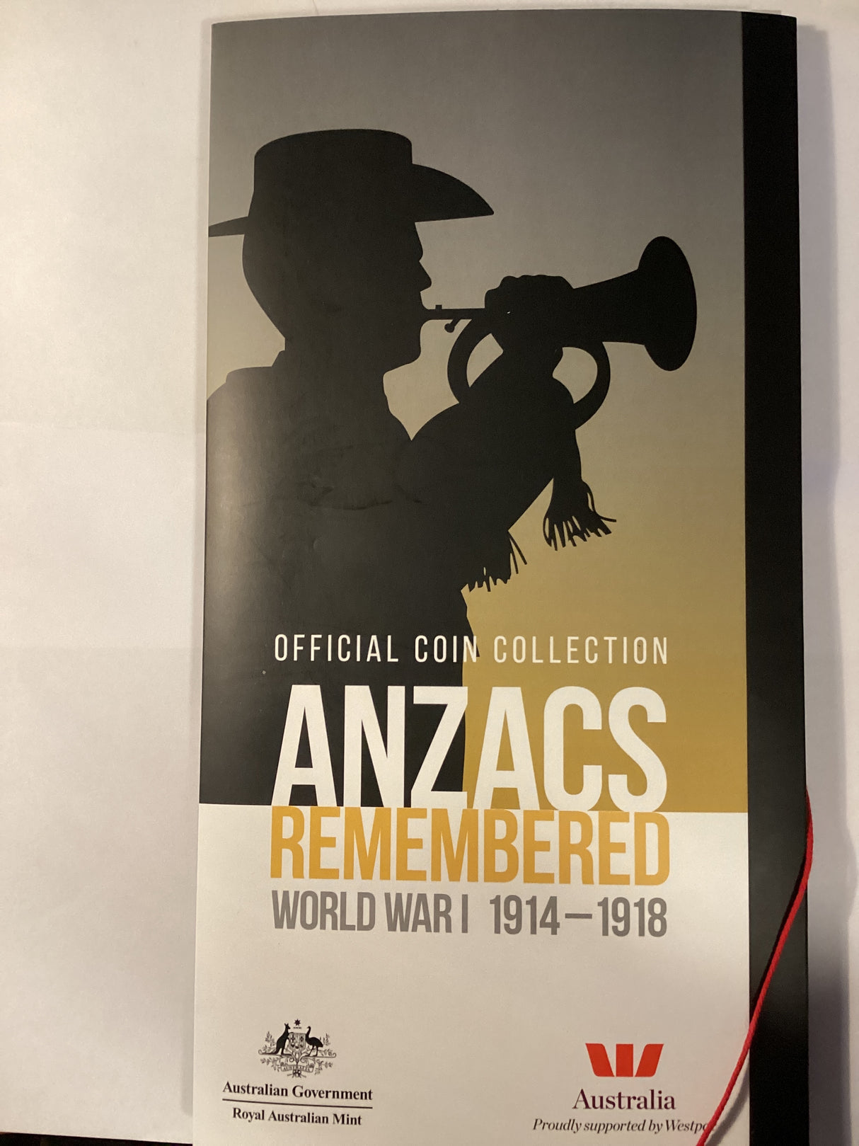 2015 Uncirculated Coin Collection. Anzacs Remembered 1914-1918.