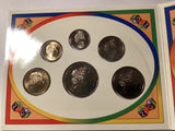 2001 Australian Uncirculated Baby Coin Set. Centenary of Federation with Medallion.