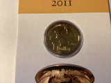 2011 $1 Uncirculated Carded Coin. The President’s Cup.