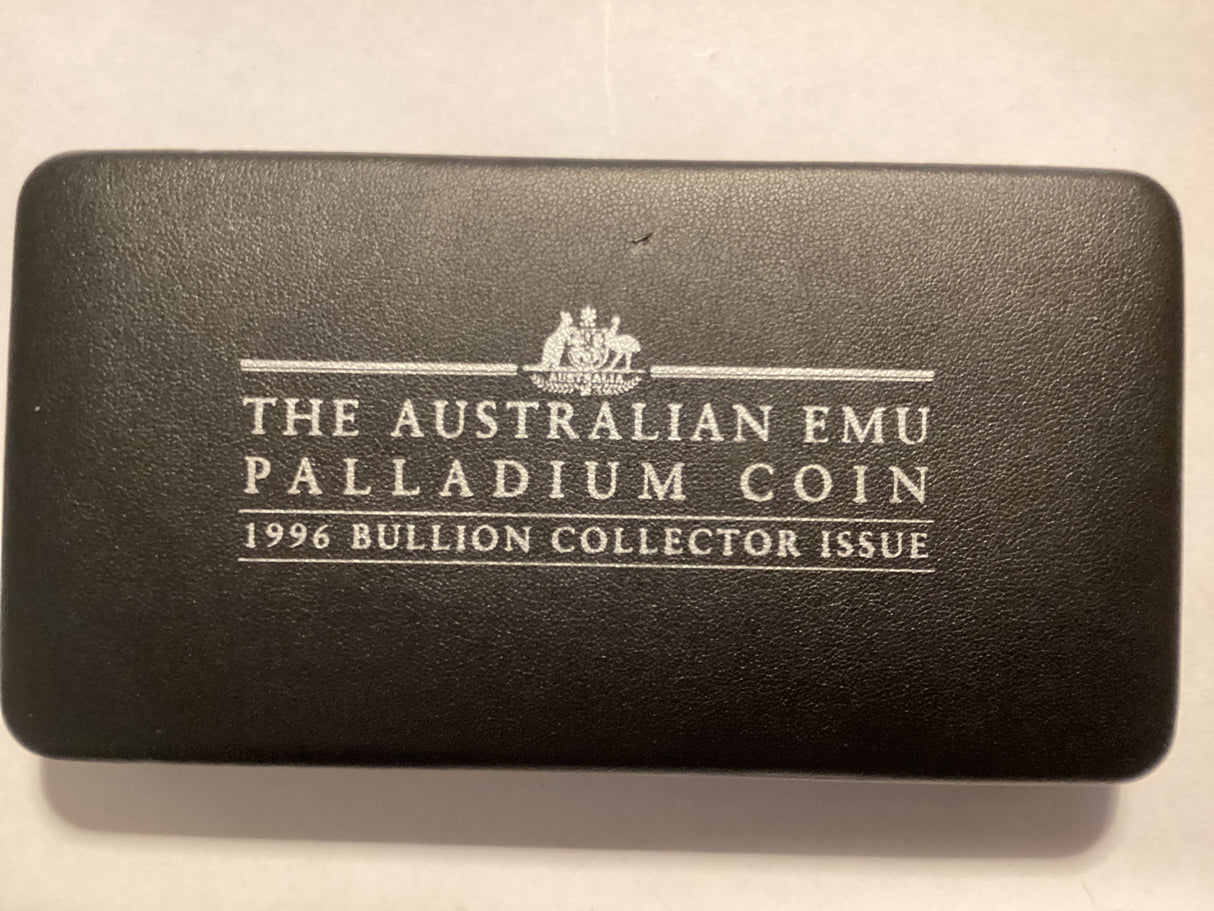 1996 The Australian Emu 1oz Palladium Coin. Bullion Collector Issue.