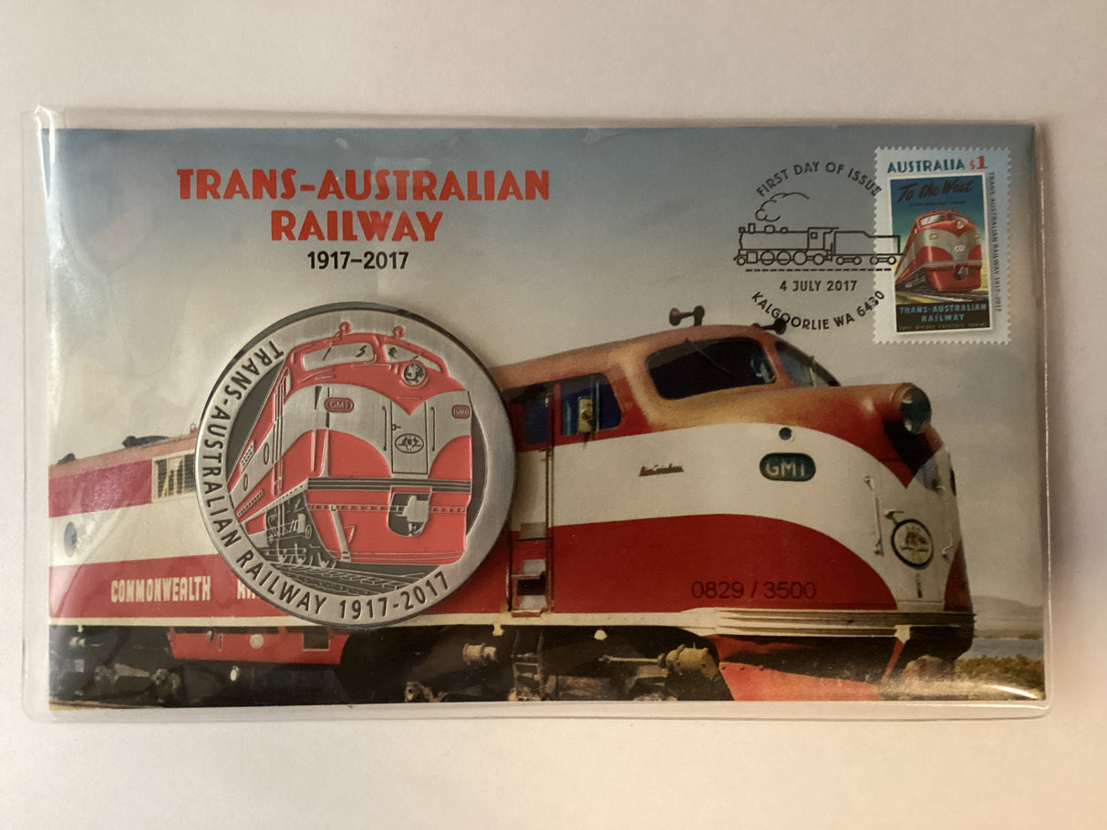 2017 Trans-Australian Railway PMC. 3500 Made.