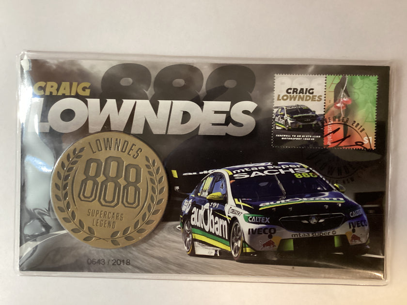 2018 Craig Lownes 888 Legends Medallion PMC. 2018 Made. | Ensleigh Coins