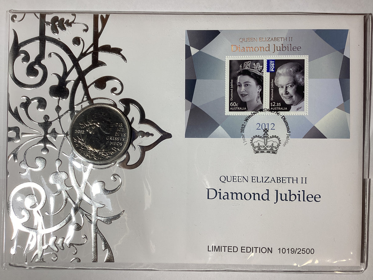 2012 Queen Elizabeth Diamond Jubilee. 5 Pounds. 2500 made.