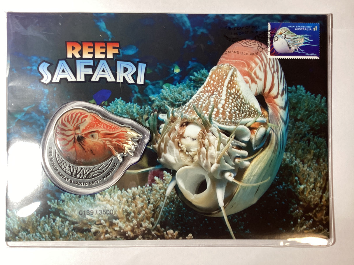 2018 Reef Safari Medallion PMC. 3500 made.