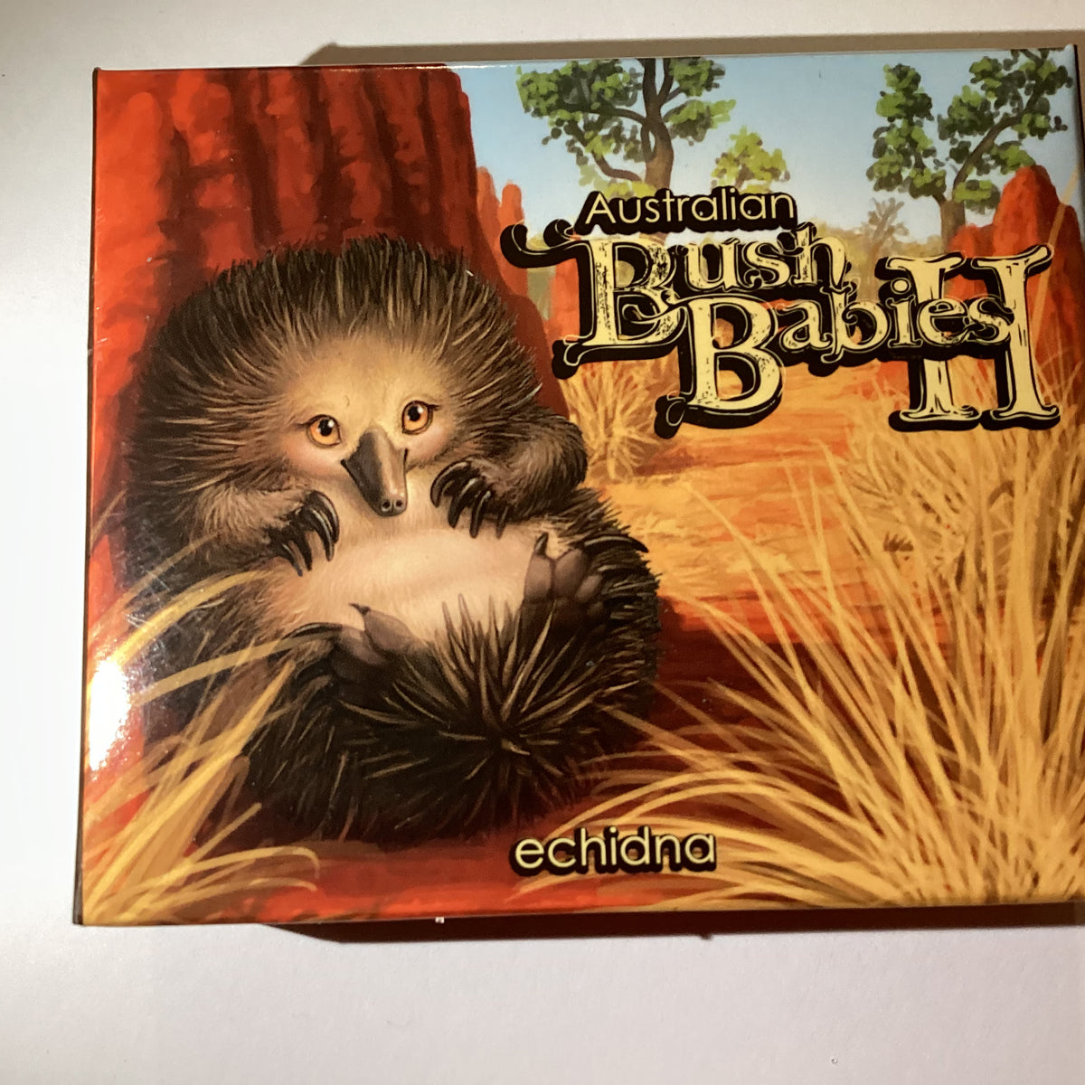 2013 Australian Bush Babies II. Echidna. 1/2 Ounce Silver Proof Coin ...