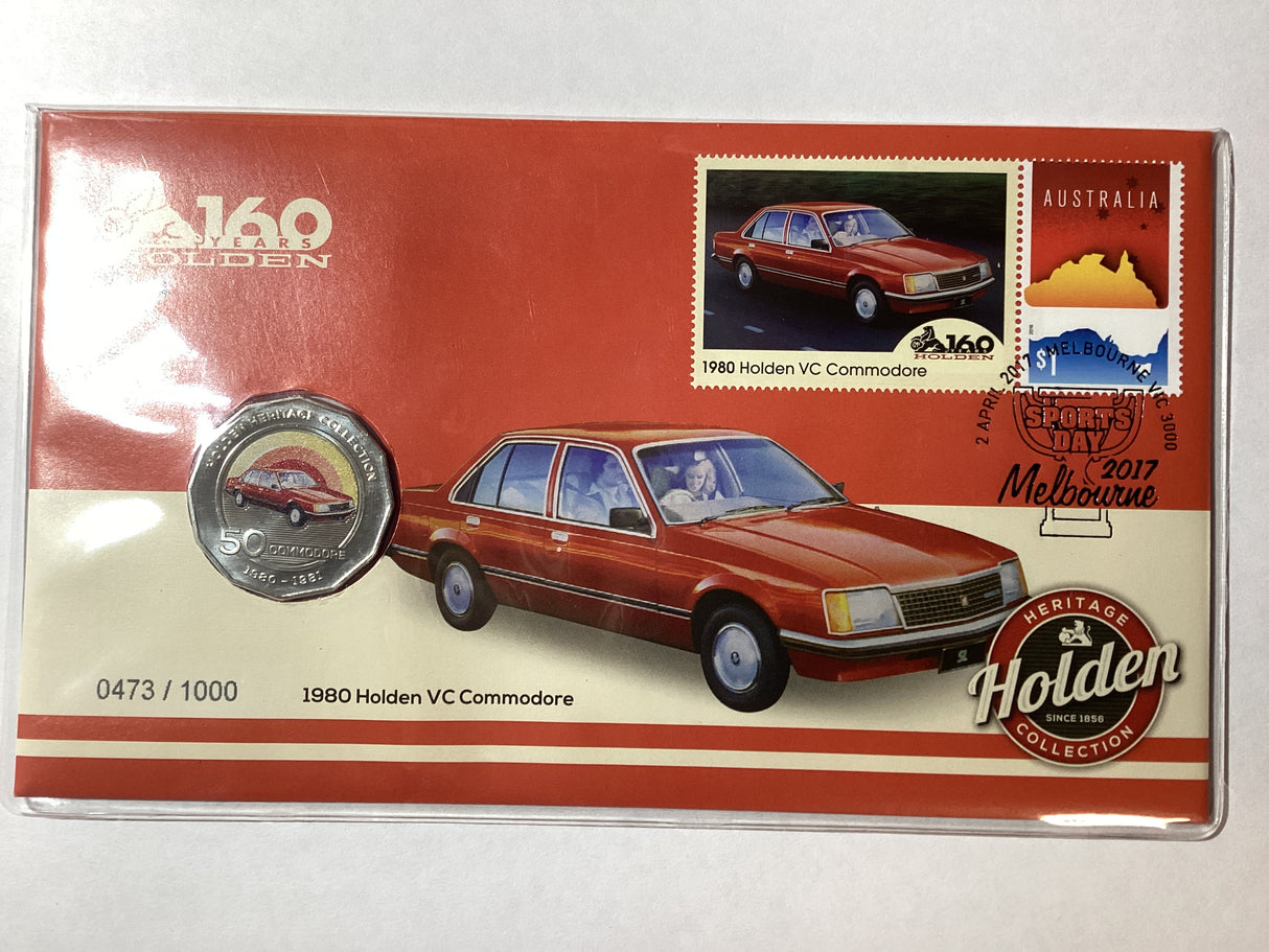 2017 PNC 160 Years of Holden. 1980 Holden VC Commodore. Melbourne International Stamps Show. Day 4. 1000 Made.