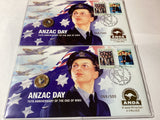 2020 PNC ANDA Brisbane Money Expo Pair. 75th Anniversary of the End of World War Two. 500 Made.