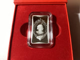 2022 $1 1/2oz Fine Silver Ingot. Lunar Series. Year of the Tiger.