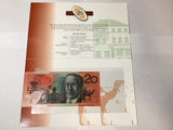 1997 Uncirculated NPA Folder Deluxe Set. $100, $50, $20, $10, $5.