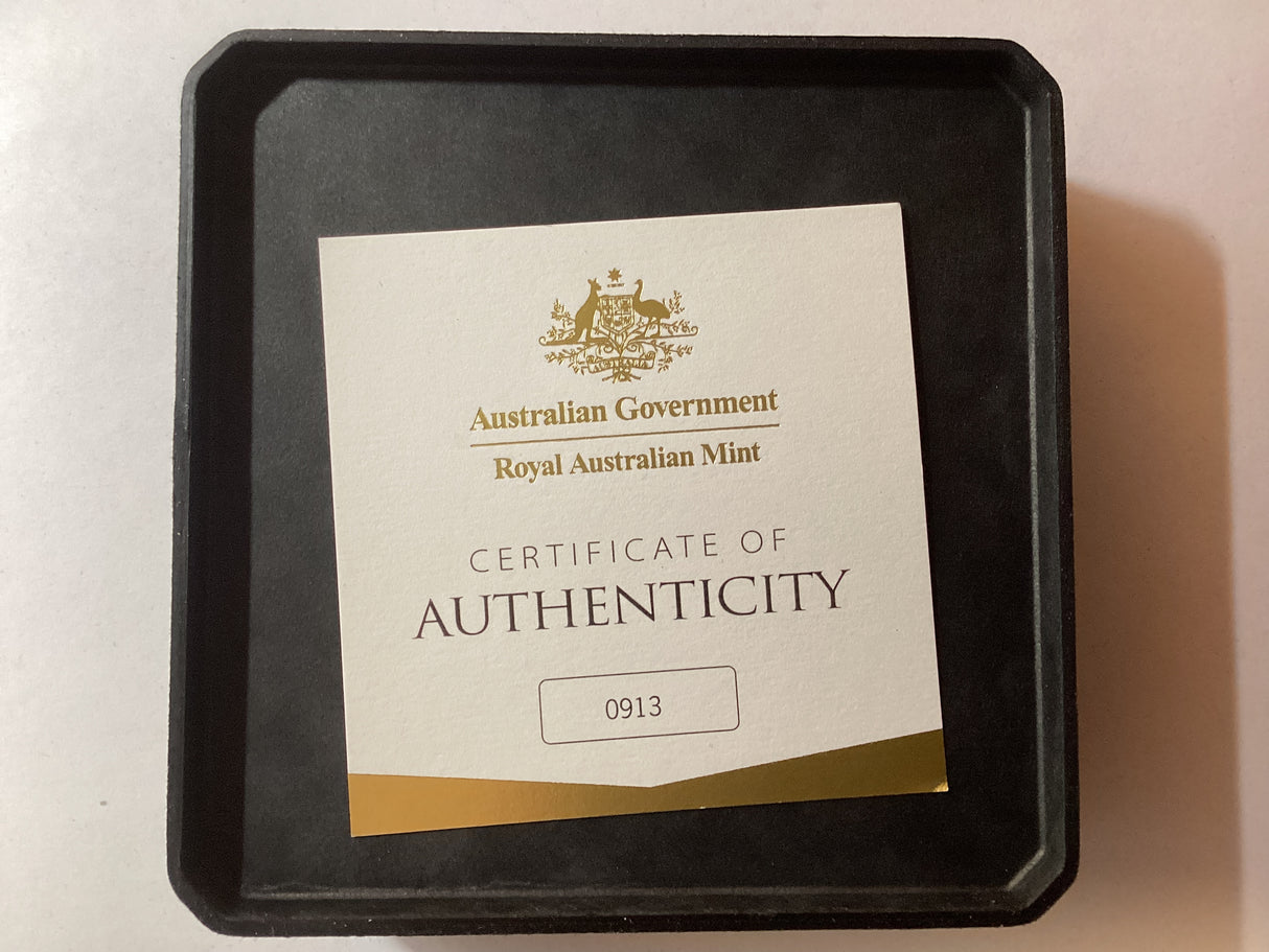 2022 $10 Impressions Australia. Kangaroo Series. 1/10 Ounce Gold Proof Coin.