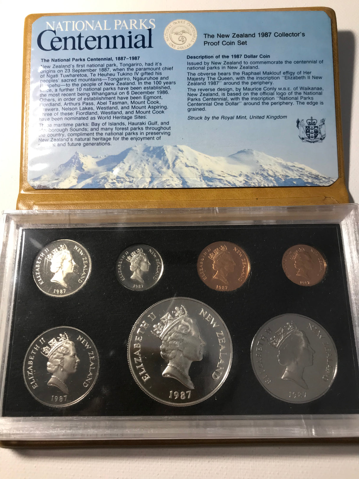 1987 NZ proof set