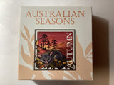 2014 $1 1oz Silver Proof Square Coin. Australian Seasons. Autumn.