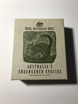 1995 $10 Numbat. Australia's Endangered Species. Standard Silver Proof Coin